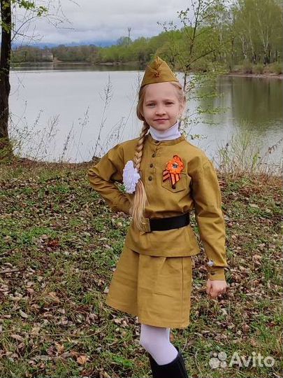 Детская военная форма для девочки