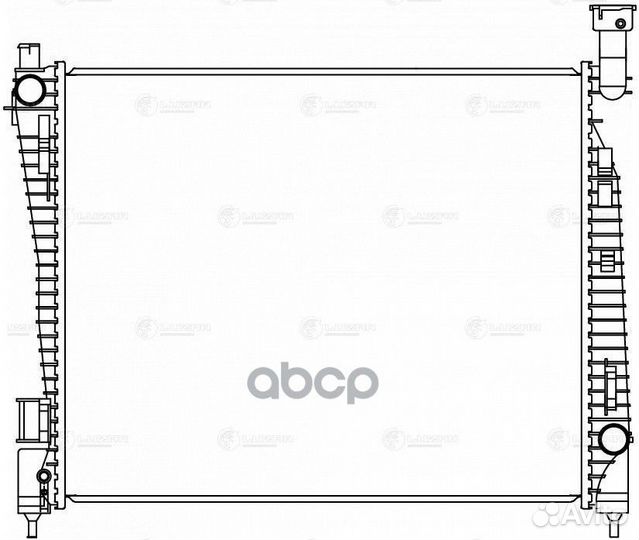 LRC 0330 радиатор системы охлаждения АКПП Jeep