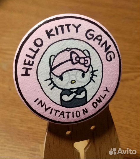 Холст-значок 