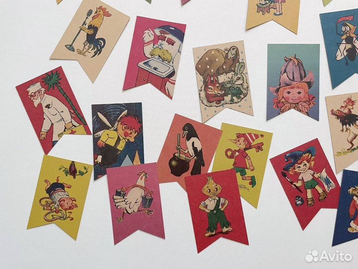 Гирлянда флажки в стиле СССР ретро