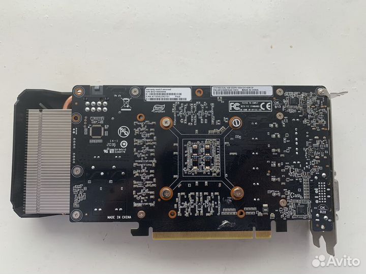 Palit GeForce GTX 1660 Dual OC 6Gb