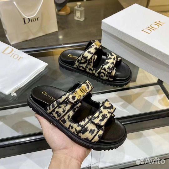 Шлёпанцы christian dior