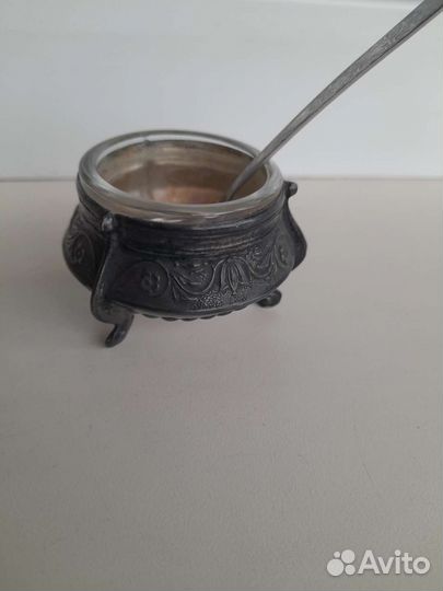 Солонка мельхиор СССР