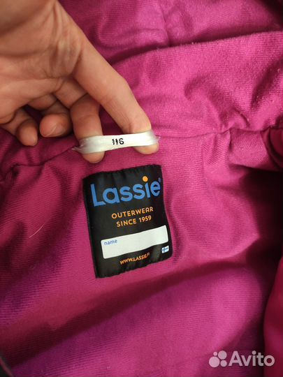 Зимний комбинезон для девочки лесси 116