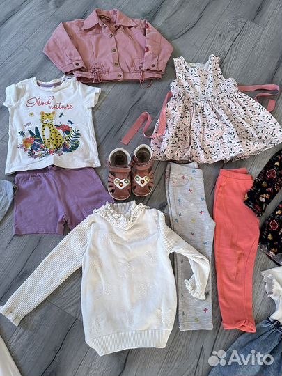 Продам пакетом детские вещи