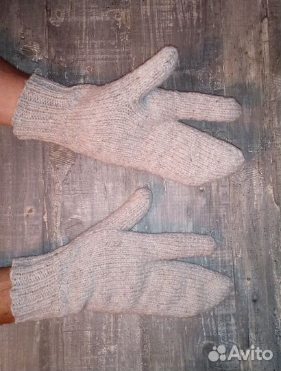 Варежки трехпалые охотничьи