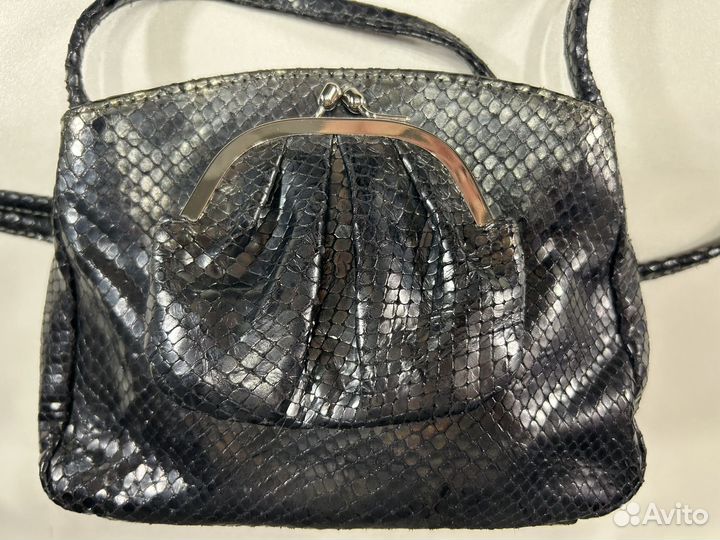 Сумка мини микро Gillian змея винтаж y2k