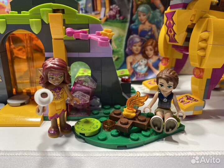 Lego Elves Пещера с лавой дракона Огня