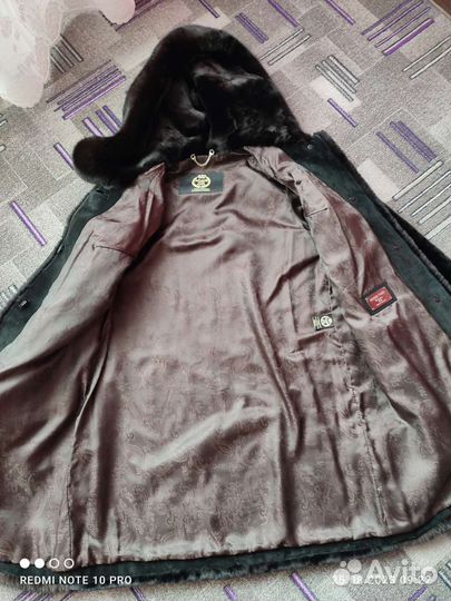 Шуба мутон норка, новая, одета два раза