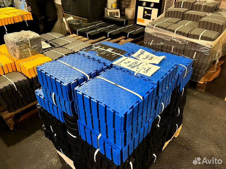 Пвх плитка для гаража