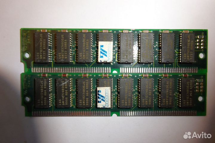 Simm 72 pin 32Mb EDO (2x16MB) комплект #251