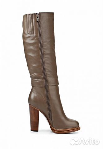 Новые женские сапоги из натуральной кожи Paolo Con