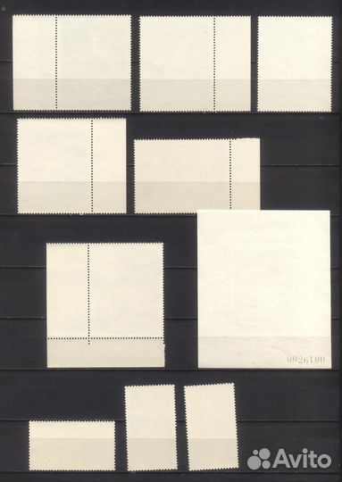 1968 - 73 г. г. Чистые** марки Европы: Румыния