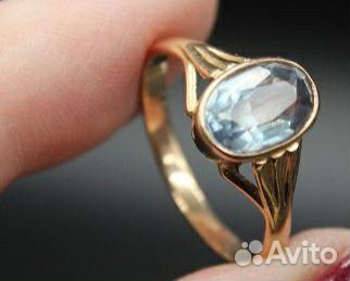 Золотое 583 кольцо СССР