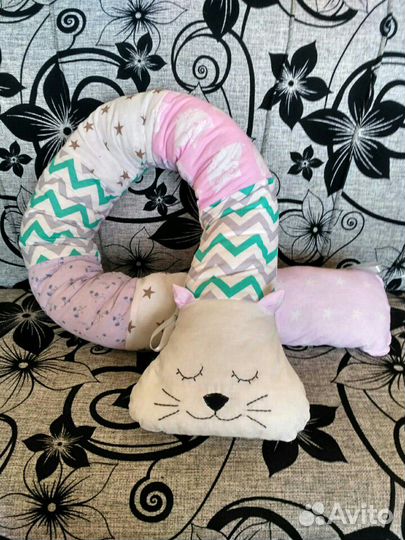 Подушка для беременных или детский бортик, игрушка