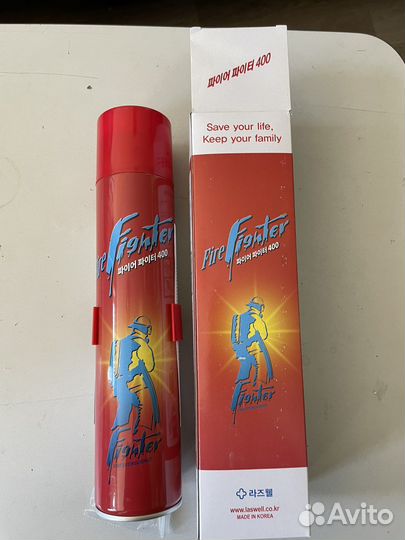 Пожарный спрей бытовой FF400 Firefighter (Корея)