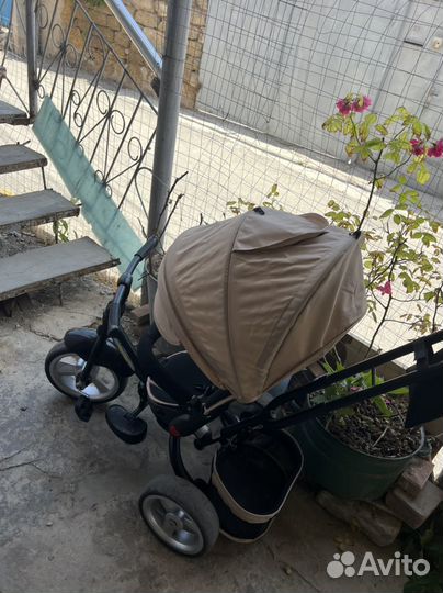 Велосипед с родительской ручкой