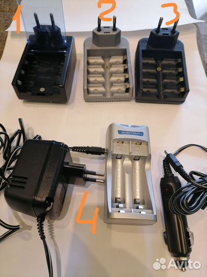 Зарядное устройство ааа, аа аккумуляторов