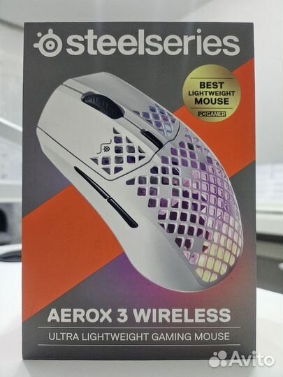 SteelSeries Aerox 3 Wireless 2022 Snow