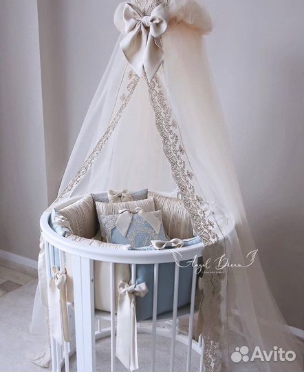 Детская кроватка манеж