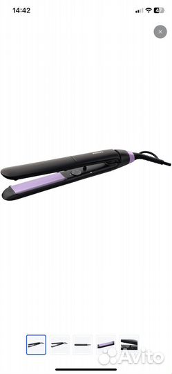 Выпрямитель для волос Philips BHS377/00,черный