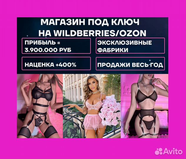 Магазин на Wildberries под ключ. Доход 1.7 млн р