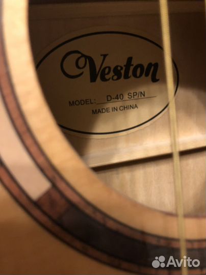 Гитара акустическая Veston d-40