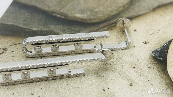 Серьги messika move uno