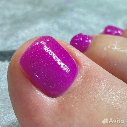 Маникюр + гель лак, педикюр, наращивание ногтей