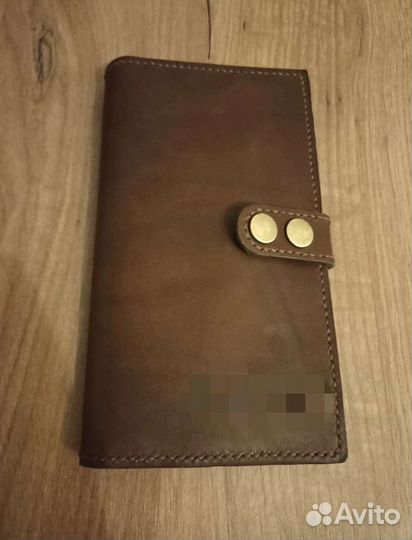 Мужской кожаный клатч