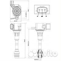 Катушка зажигания nissan pathfinder R51M 2005.01-2