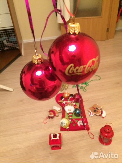 Новогодние игрушки Coca-cola