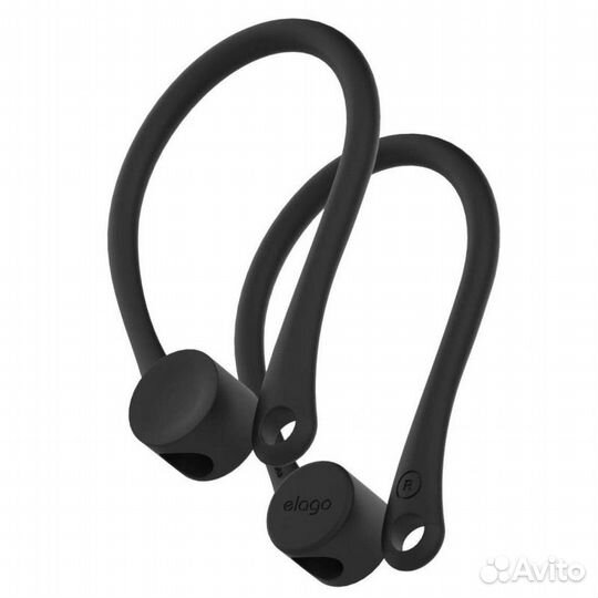 Держатель Elago для AirPods EarHook Black