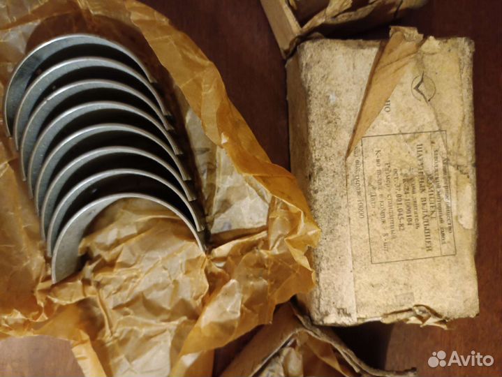 Комплект шатунных и коренных вкладышей