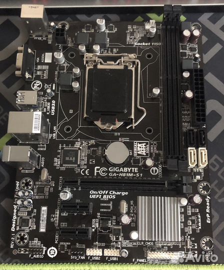 Материнская плата Gigabyte GA-H81M-S1 LGA1150