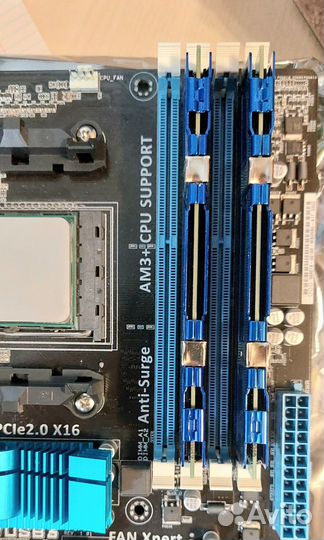Socket AM3 + CPU AMD FX8320E + 16GB DDR3
