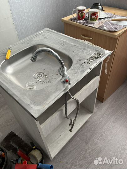 Мойка и столешница