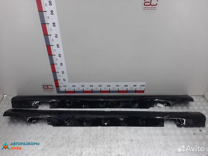 Накладка на порог BMW 3 E46 рест. 2005 51718211943