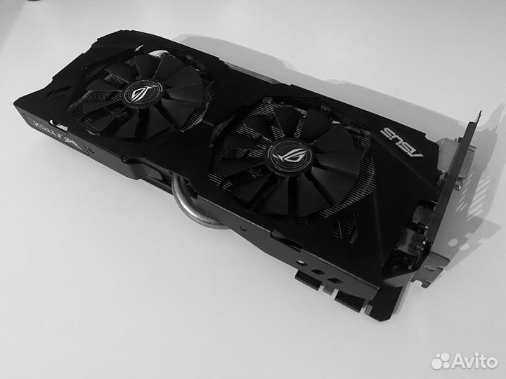Видеокарта asus strix GTX 980