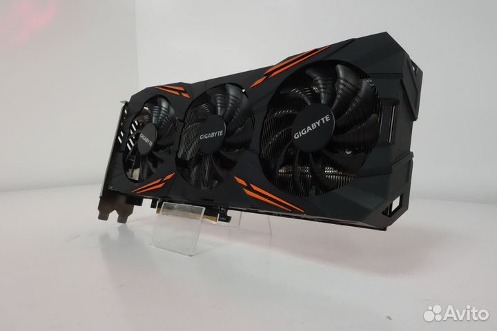 Видеокарта gigabyte geforce GTX1070 G1 gaming 8Гб