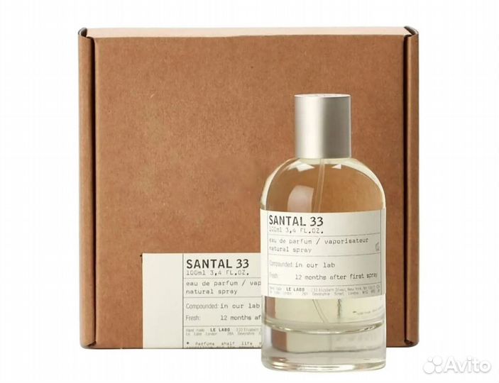 Парфюм Le labo Santal 33 (Сантал 33) 100мл