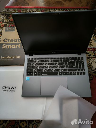 Новый Ноут chuwi GemiBook plus 15.6