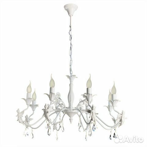 Люстра Arte Lamp angelina A5349LM-8WH