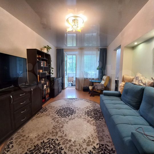 3-к. квартира, 54,8 м², 2/4 эт.