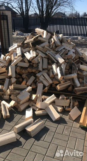 Дрова колотые ольха