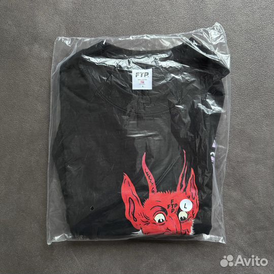 L FTP Krampus Tee Black