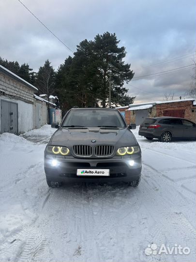 BMW X5 4.4 AT, 2005, 330 000 км