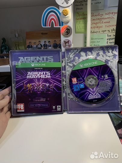 Игра Agents Mayhem для xbox one