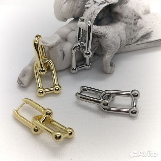 Серьги Tiffany style