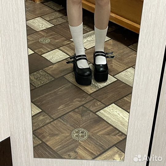 Туфли мери джейн 35 размер (22.5)